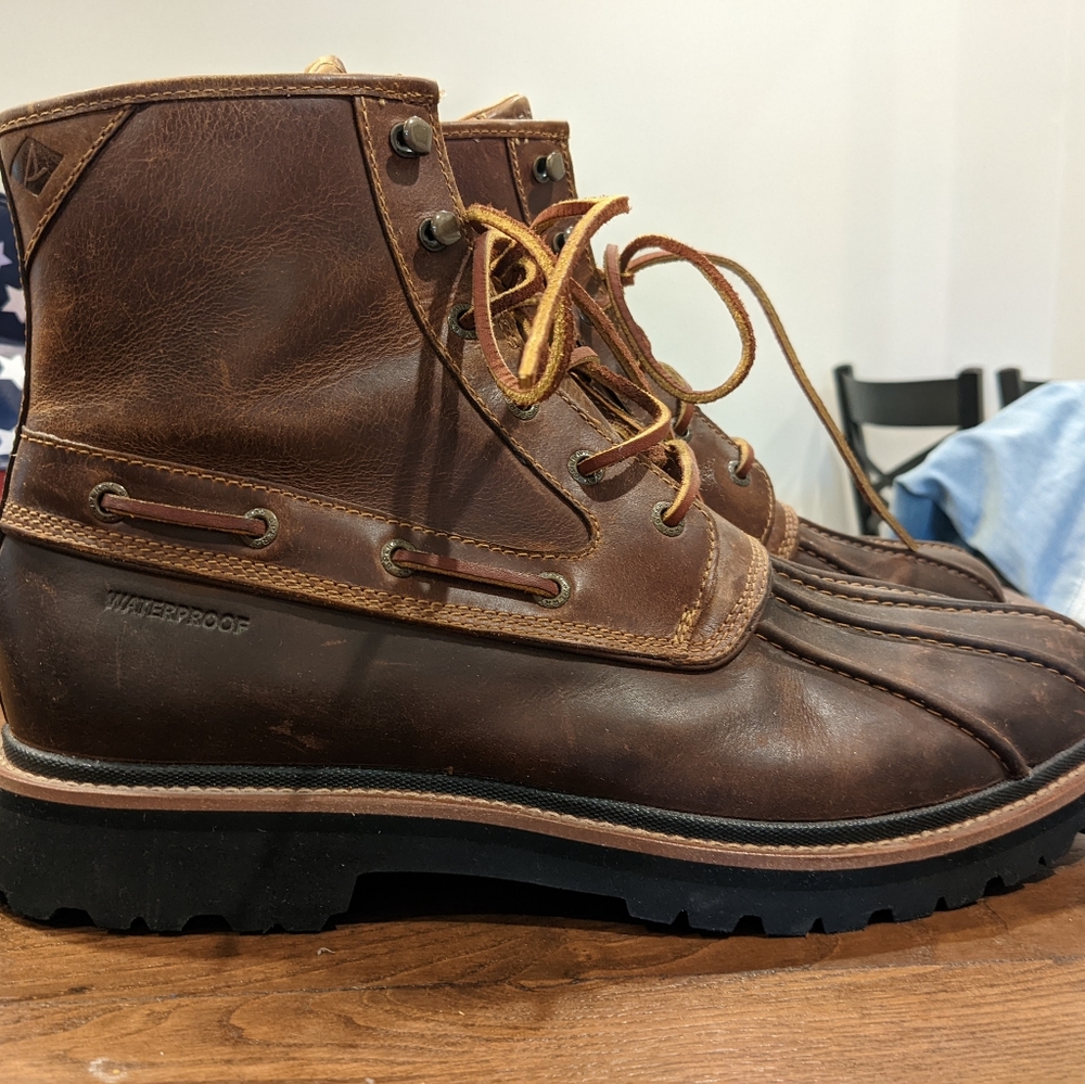Men's Sperry Leather Duck Boots